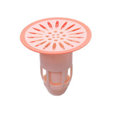 Silicone drain stopper, effective hair trap, anti-odor and insect-proof for kitchen and bathroom use.