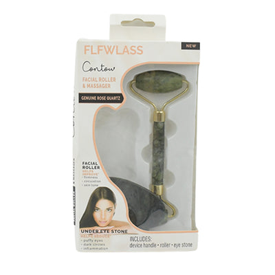 0318 Gua Sha Stone And Anti Aging Jade Roller Massager For Face Massage Natural Face Skincare Massager  Face Roller Massager For Women  Face Shaper Jade Roller And Gua Sha Set For Glowing Skin - second image