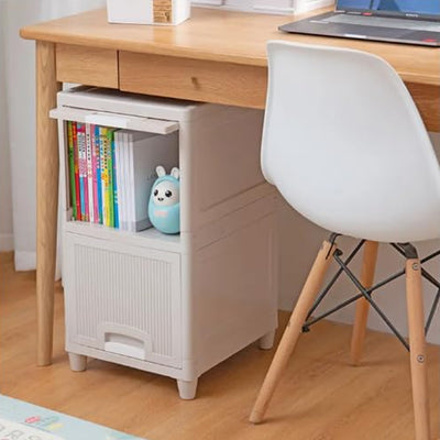 Multipurpose Storage Cabinet Storage Solutions Plastic Drawers  Multi Layer Wardrobe Storage Drawers  Foldable Multipurpose Drawer Units For Kitchen Bathroom Bedroom Cloth (2 Layer) - second image