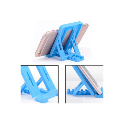 Adjustable 4 Steps Foldable Mobile Stand Holder (4 Pc) - second image