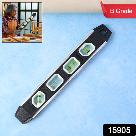 Professional Aluminum Spirit Level Measuring Tool  (B Grade  1 Pc)