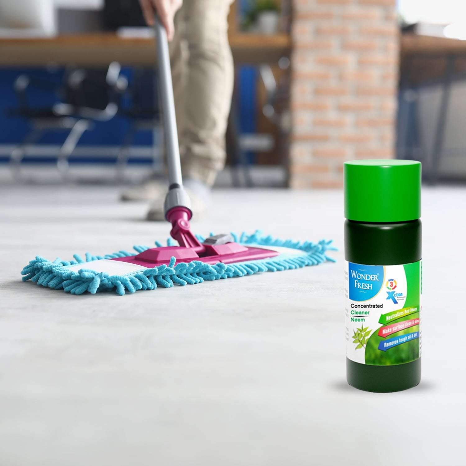 Mop Floor Surface Cleaner Liquid - Disinfectant Insect Repellent - LootFaat