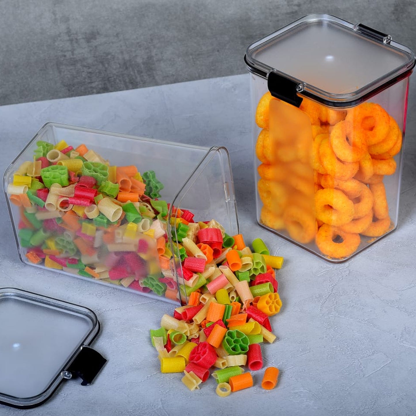 1200ml Airtight Food Storage Containers - 2 Piece Set
