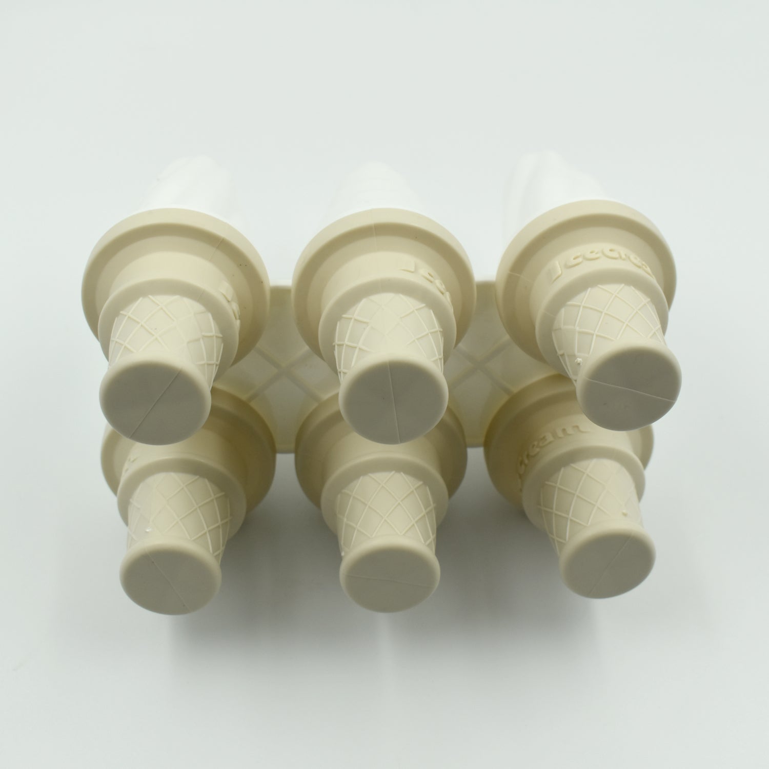6 Pc Ice Cream Mold Used For Making Ice-creams In All Kinds Of Places Including Restaurants And Ice-cream Parlours Etc. - LootFaat