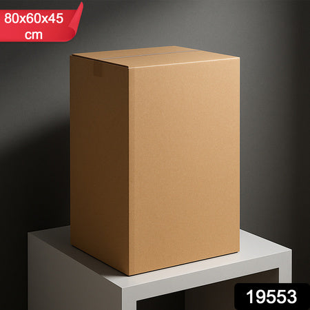 Heavy-duty Brown Box For Product Packing (80x60x45cm  1 Pc)