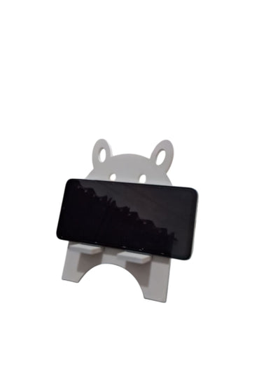 wooden white mobile holde - second image