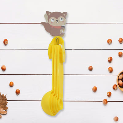 0730 Plastic Measuring Spoons - Set Of 5 - second image