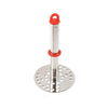 Stainless Steel Potato Masher With Ergonomic Handle (17cm  1 Pc)