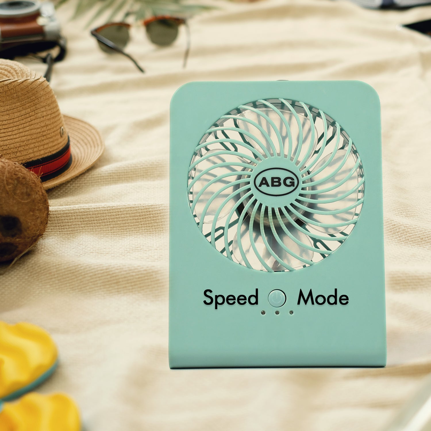 Portable Desk Fan Big Table Fan 3 Step Speed Setting Fan Personal Desk Fan Suitable For Office  School  Home Use (Battery Not Include) - LootFaat