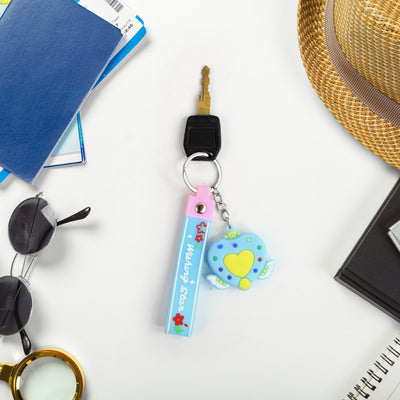 Cute Silicone 3d Key Chain With Metal Hook  Strap (Pack Of 1) - second image