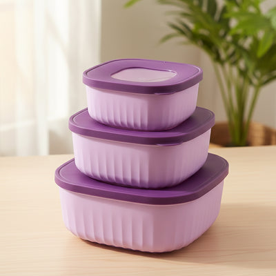 Premium 3 Piece Food Storage Container Set - second image