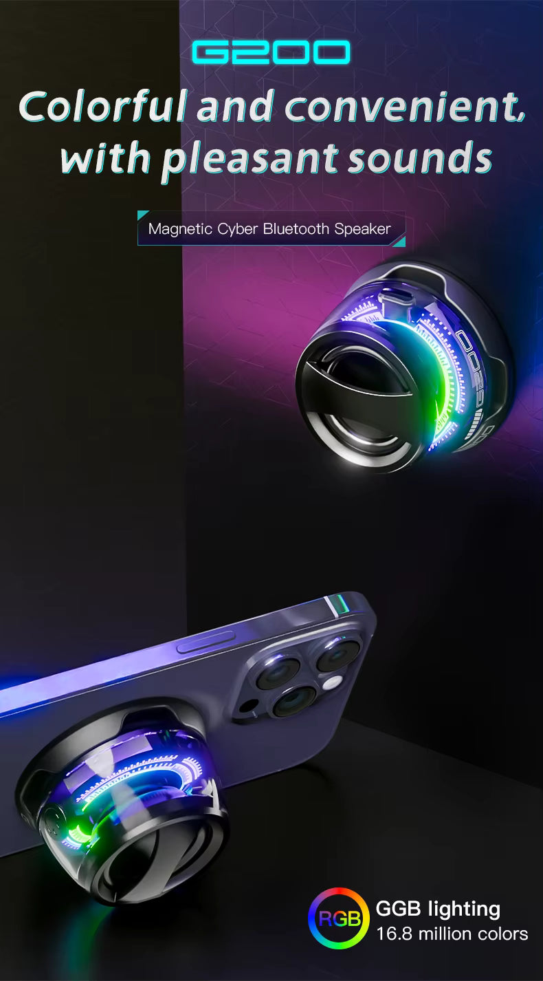 Wireless Portable Magnetic Bluetooth Speaker