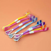 8 Pc 2 In 1 Toothbrush Case Widely Used In All Types Of Bathroom Places For Holding And Storing Toothbrushes And Toothpastes Of All Types Of Family Members Etc. - LootFaat