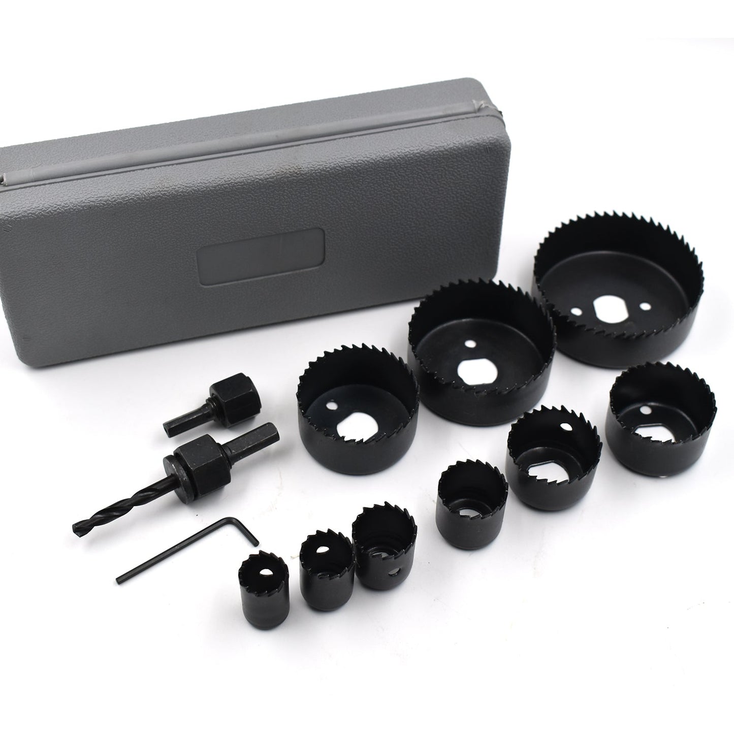 12 Pcs 19-64mm Hole Saw Kit - LootFaat