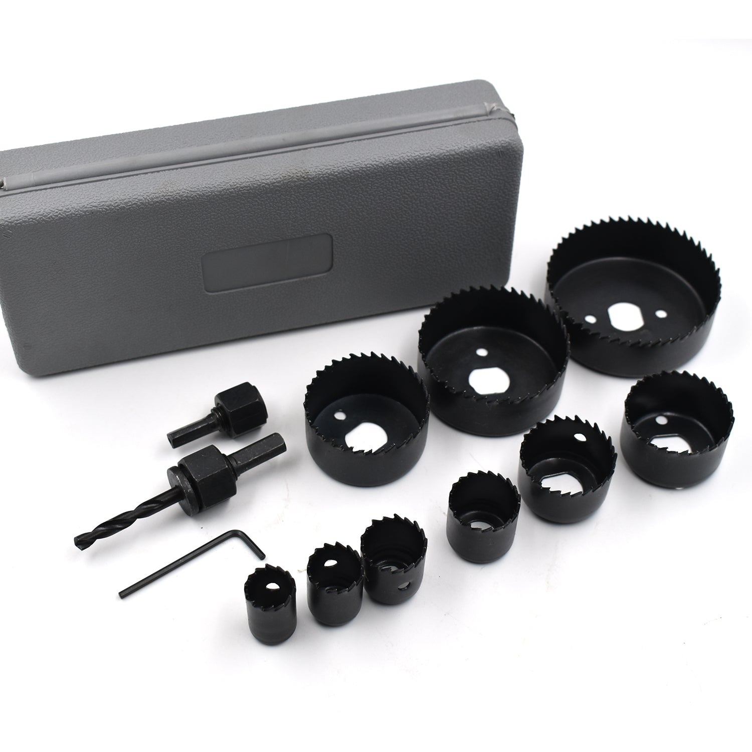 12 Pcs 19-64mm Hole Saw Kit - LootFaat