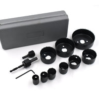 12 Pcs 19-64mm Hole Saw Kit - LootFaat