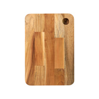 Apex Steel Oak Medium Cutting Board With Wooden Handle (1 Pc)