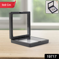 Transparent Jewellery Display Box (9x9 Cm  1 Pc)