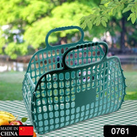 Grocery Vegetable Foldable Smiley Non-woven Fabric Shopping Bag - LootFaat