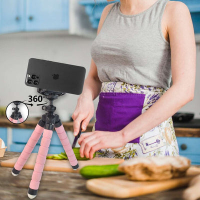 Flexible Mini Tripod Stand for Mobile & Action Cameras - second image