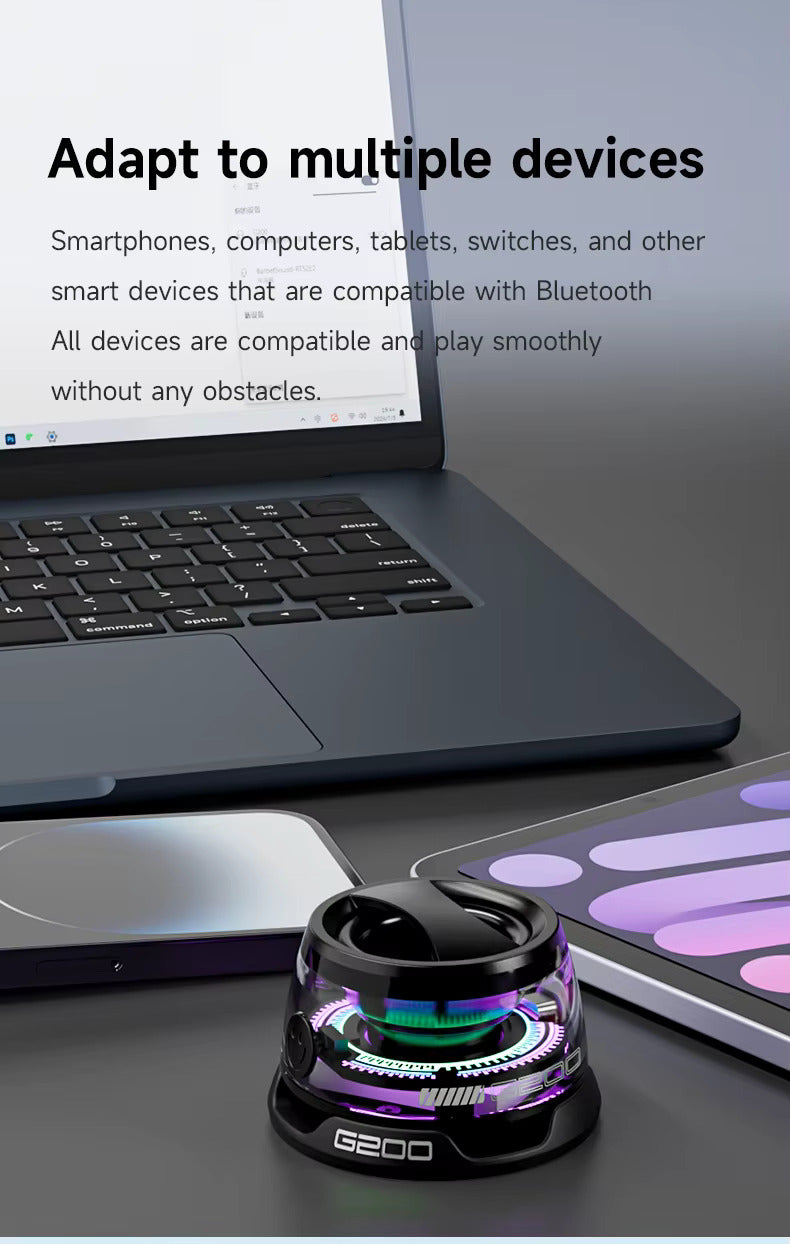 Wireless Portable Magnetic Bluetooth Speaker