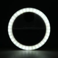 Selfie Flash Ring Light With 3 Level Of Brightness (1 Pc)