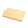 2315 Thick Wooden Bamboo Kitchen Chopping Cutting Slicing Board With Holder For Fruits Vegetables Meat