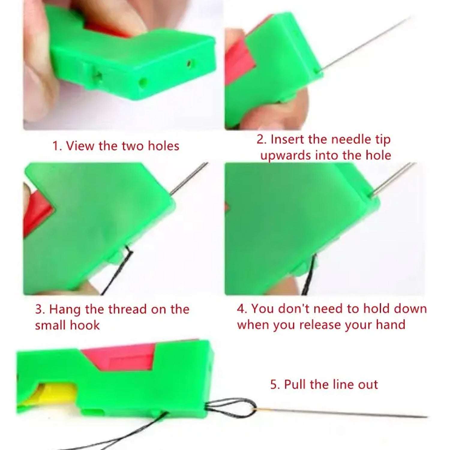 Automatic Needle Threading Device (Multicolour) - LootFaat