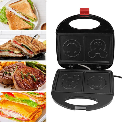 Double Sided Heating 750w Electric Sandwich Maker (1 Pc) - second image