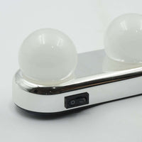Glow Make Up Light Portable Cosmetic Kit Battery Powered Mirror Lighting Super Bright - LootFaat