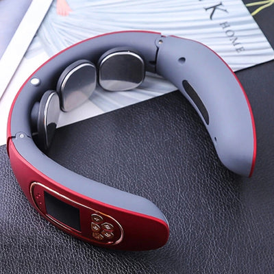 Smart Electric Neck & Back Massager with Heat - 3 Head