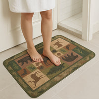 Premium Soft Anti-slip Floor Mat - (1 Pc  80x50 Cm)