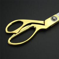Gold Plated Professional Cloth Cutting Scissor - LootFaat