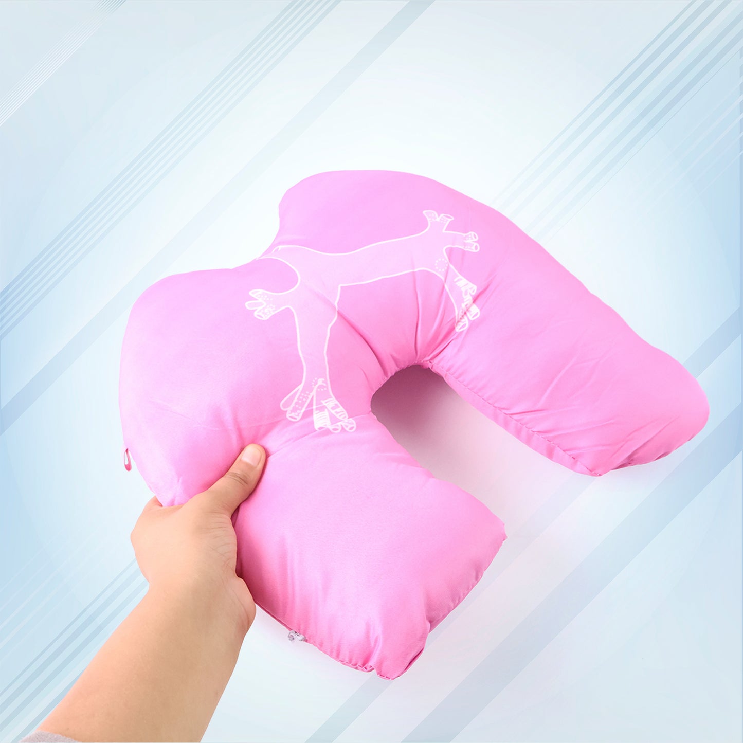Ergonomic U-Shape Travel Neck Pillow - Soft Cervical Support