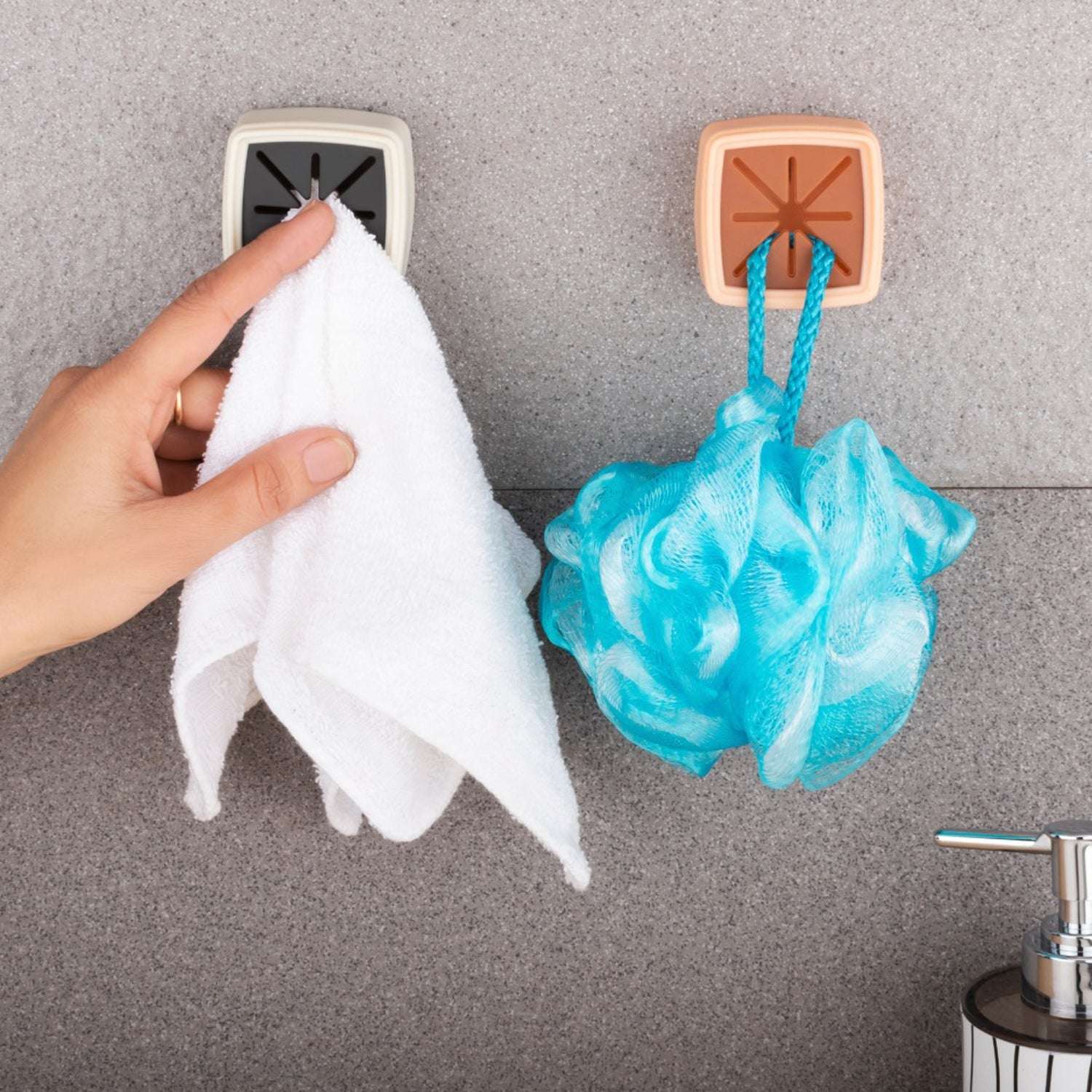 4 Pc Towel Holder Mostly Used In All Kinds Of Bathroom Purposes For Hanging And Placing Towels For Easy Take-in And Take-out Purposes. - LootFaat