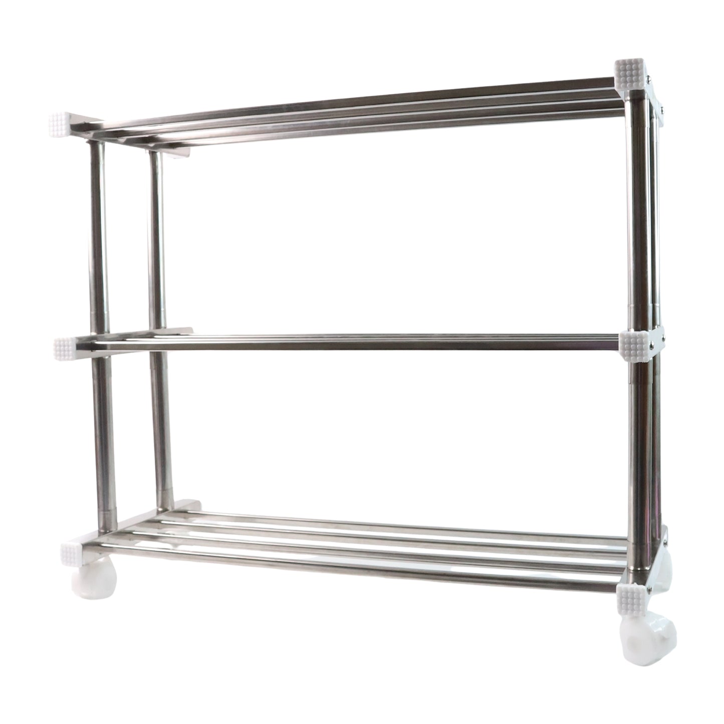 Supermom Stainless Steel Multipurpose Shoe  Storage Rack - (1 Pc)