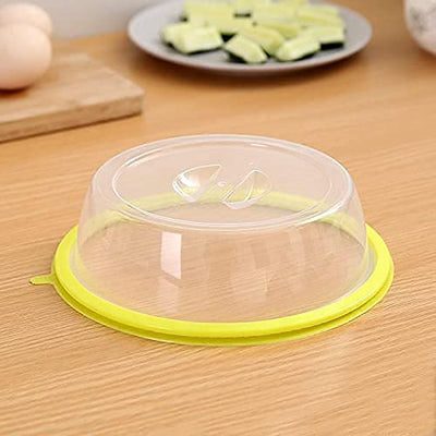 5892 Air-tight Microwave Oven Dish Cover Microwave Splatter Cover Food Cover Microwave Food Plate Kitchen Plate Dish Lid Dishwasher Safe - second image