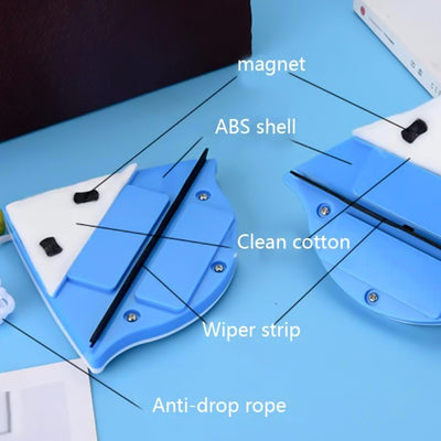 Double Face Glass Cleaner Window Squeegee Magnetic Window Washing Equipment - second image