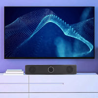USB Powered Computer Speaker - Wired Soundbar for PC, Laptop - Plug & Play