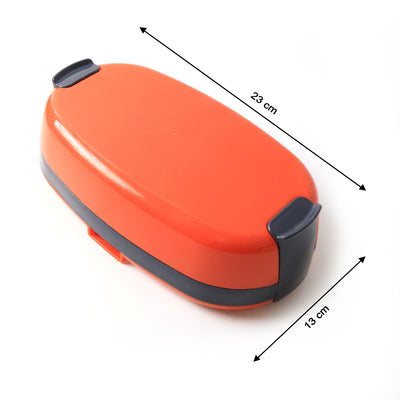 Orbit Electric Lunch Box with Dual Stainless Steel Containers - Portable Food Warmer - second image