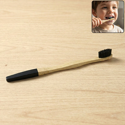 Bamboo Toothbrush – Eco-Friendly & Soft Charcoal Bristles - second image
