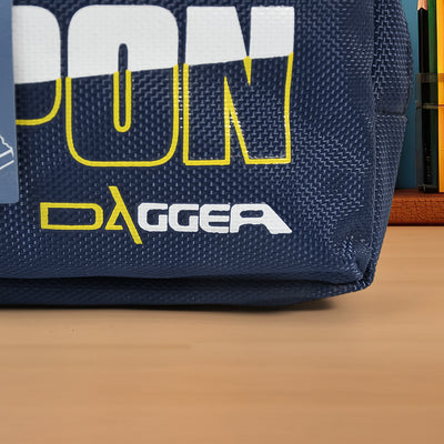 Double Compartment Pencil Pouch - Clear & Durable Zipper Case - second image