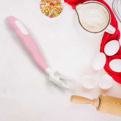 Silicone Bendable Kids Feeding Spoons And Forks Toddler Utensils With Travel Case Baby Spoon And Fork Set For Self-feeding Learning Bendable Handle For Kid Children Toddlers (2 Pc Set) - second image