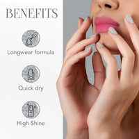 Og Beauty Silver Moonlight Starlet Glitter Nail Paint (10 Ml  1 Pc)