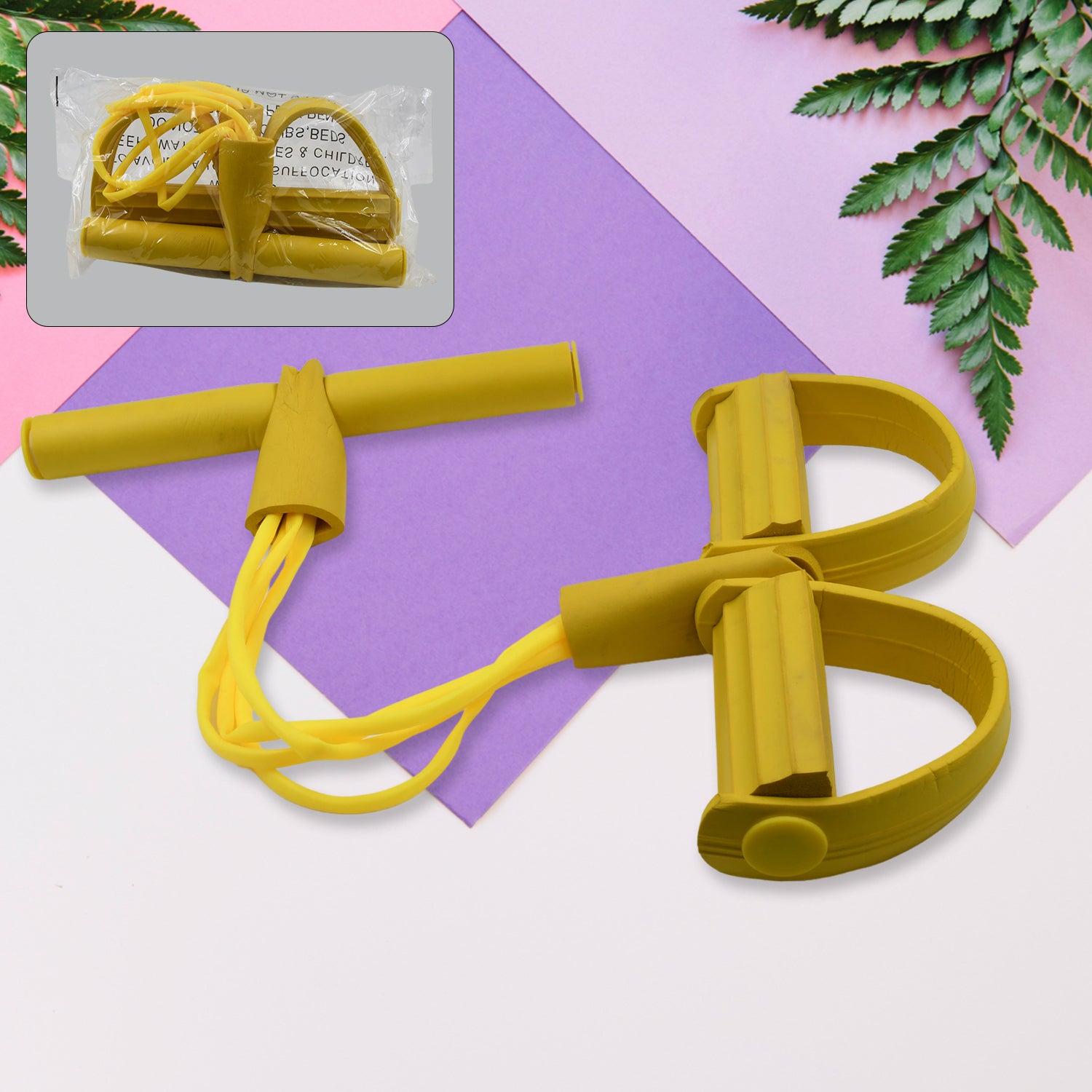 Extra Strong Pull String Body Building Training Pull Rope Rubber Exerciser - LootFaat