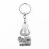 Mahakal Trishul  Shivling Design Metal Keychain - (1 Pc)