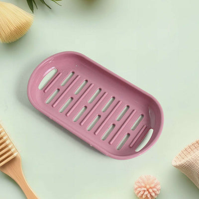 Multipurpose Plastic Soap Dish With Transparent Dust-proof Lid Sabudani (1 Pc) - second image