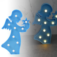 Led Night Light Coconut Tree Light Romantic Table Lamp (1 Pc  Battery Not Included) - LootFaat