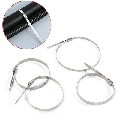 Stainless Steel Cable Tie  (4.6x100mm  10 Pcs Set) - second image