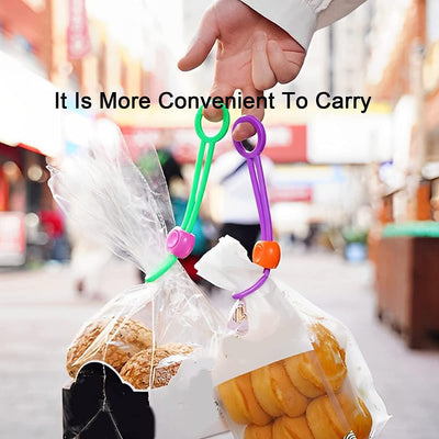 Bag Clips Food Clips Multi-purpose Sealer Reusable Cable Ties Cord Organizer Bag Clips Food Clips For Home Kitchen Office (1 Pc) - second image